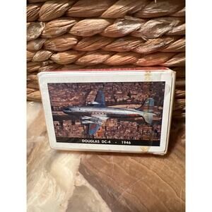 TWA Collectors Play Cards: Douglas DC-4-1946